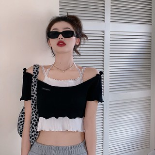 [SẴN] Áo croptop  Ulzzang ALC33