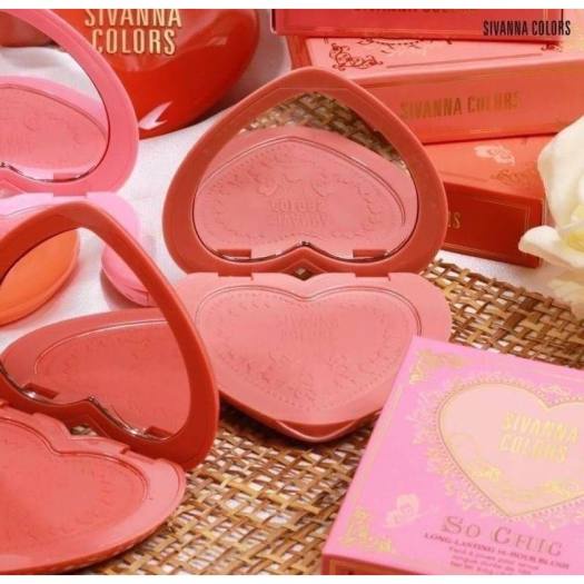 Phấn Má Sivanna Colors So Chic Long Lasting 16 House Blush 6g