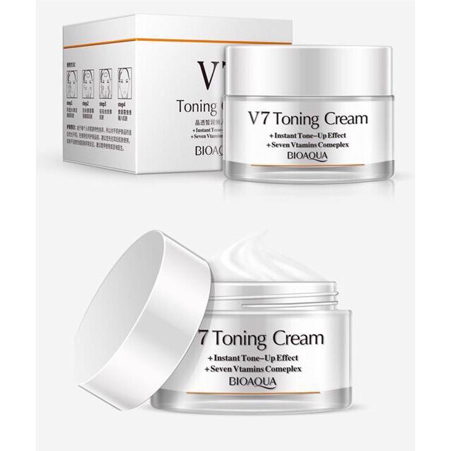 KEM DƯỠNG TRẮNG V7 Toning  light cream của BIOAQUA