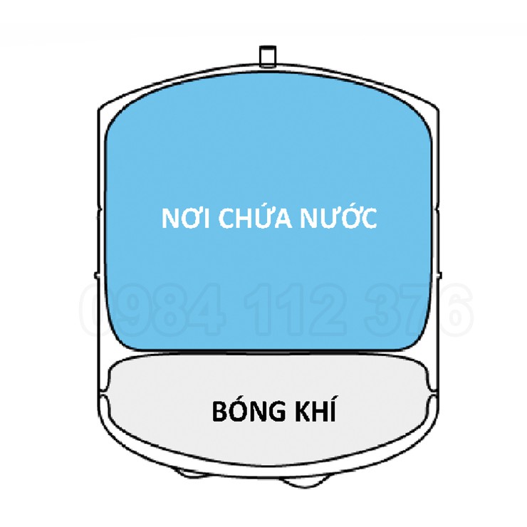 Bình Áp Thép Taiwan 8 - 10L - Bình Chứa Nước Của Máy Lọc Nước RO (kèm van bình áp)