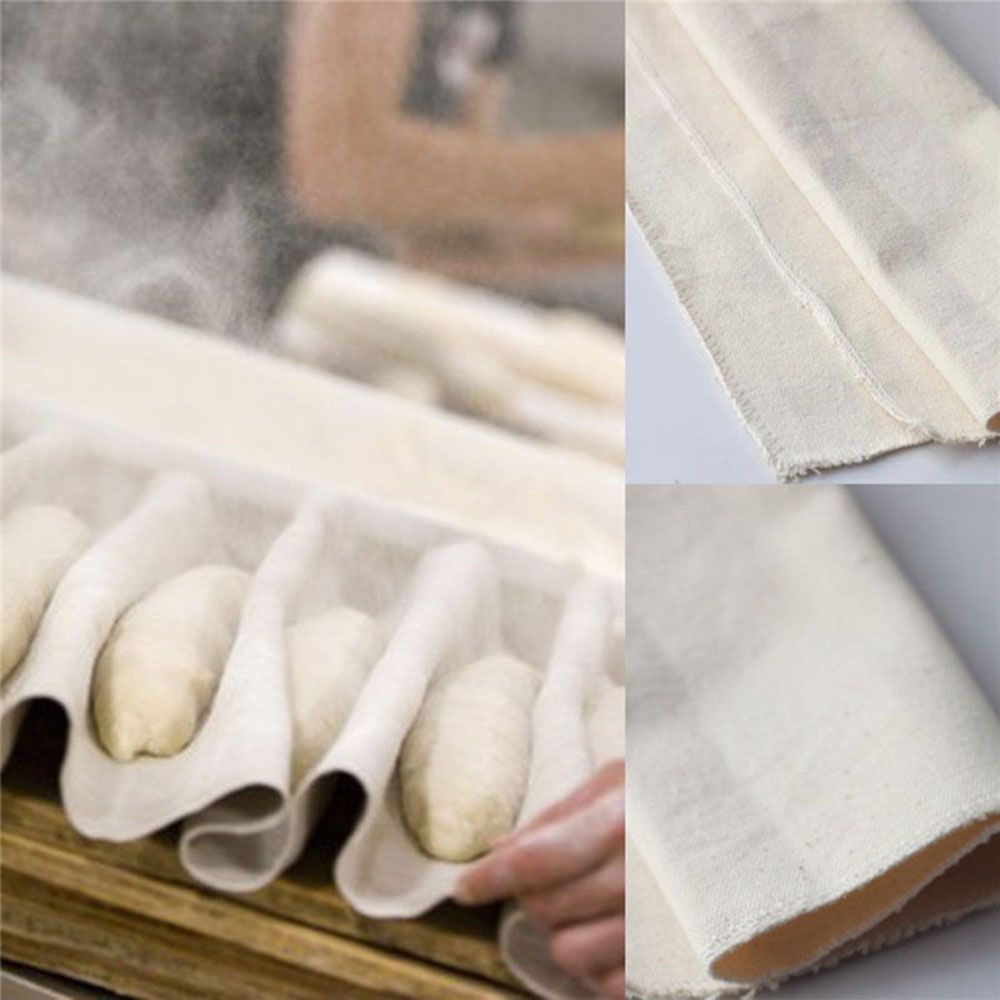 FASHYUNER Tấm vải lanh ủ bột làm bánh mì tiện dụng