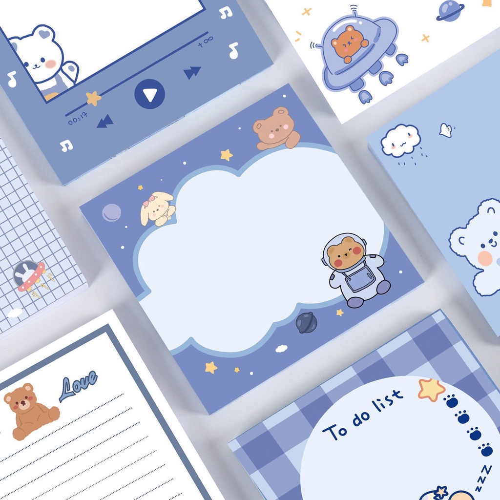 Giấy ghi chú beifa 50 tờ giao ngẫu nhiên