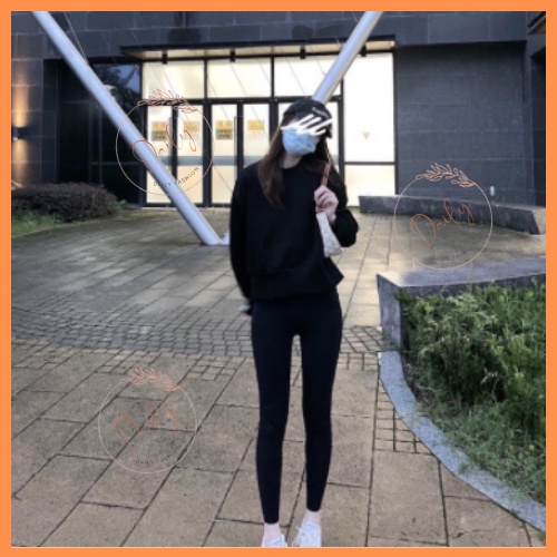 Quần Legging Nữ Xuất Hàn Cạp Cao Nâng Mông Chất COTTON Co Giãn Dày Dặn Ôm Chân Diêu Tôn Dáng | BigBuy360 - bigbuy360.vn