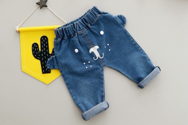 Set bộ yếm jean cho bé trai/gái