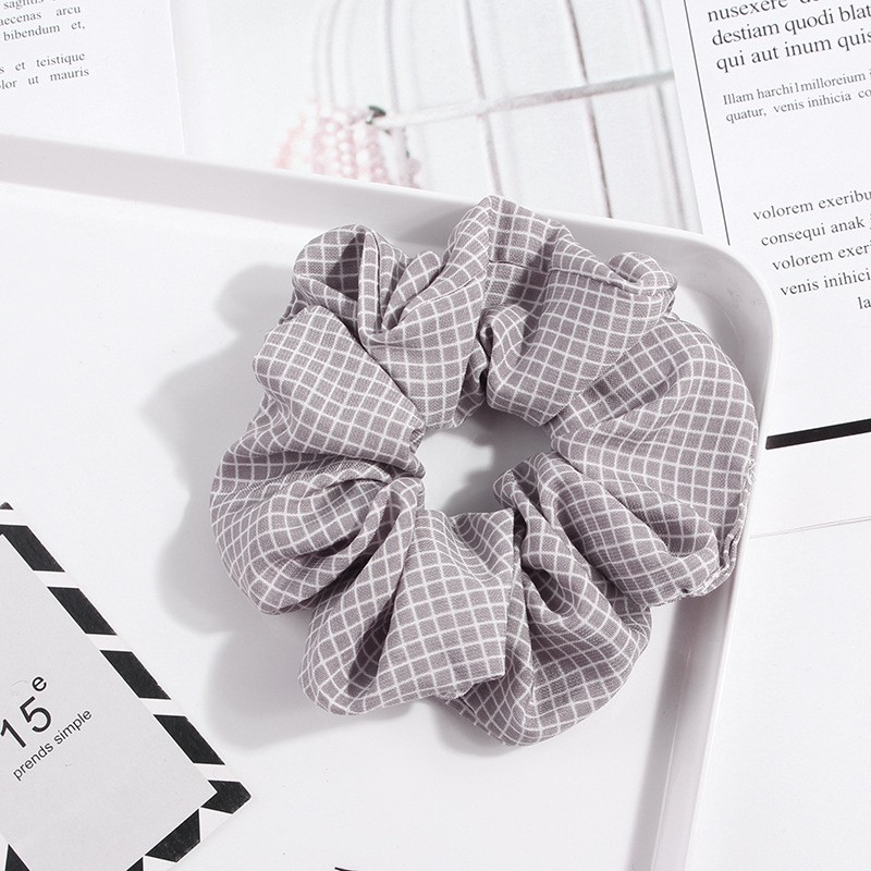 Dây buộc tóc vải đơn giản thanh lịch Scrunchie buộc tóc xinh xắn