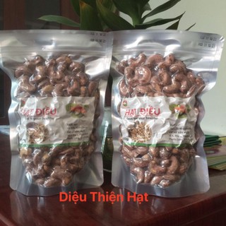 Hạt điều rang muối loại a 380 hạt bình phước giá tốt -túi 500gr