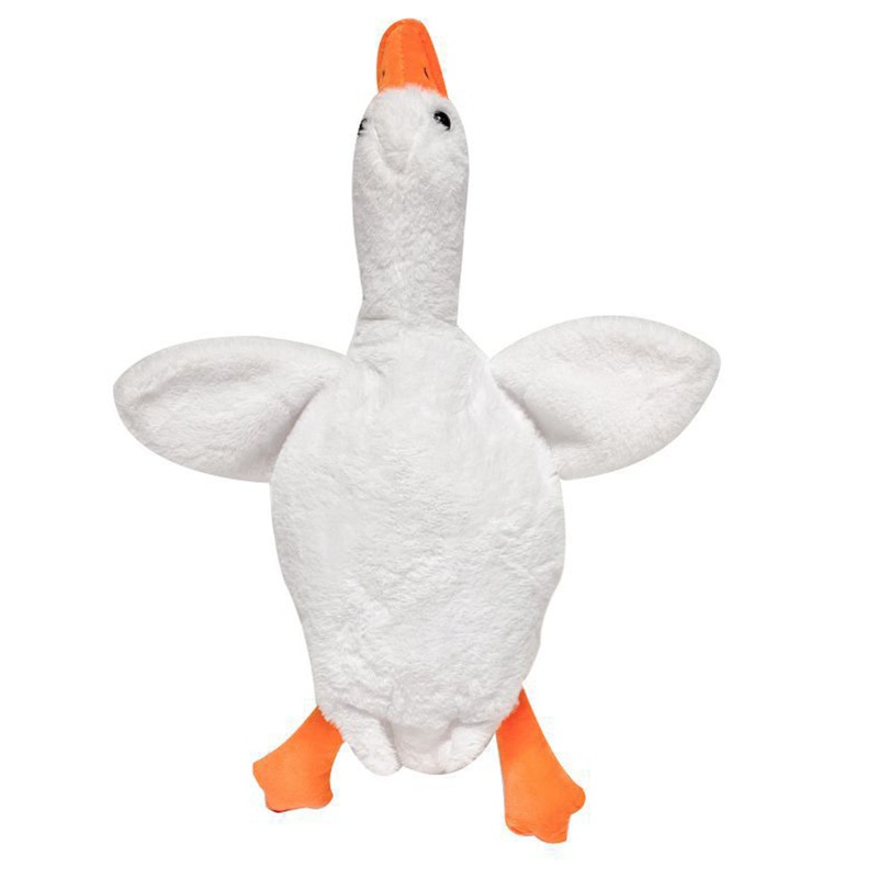 Túi Đeo Chéo Lông Ngỗng Lớn Màu Trắng Bất Ngờ Sáng Tạo Cho Bé