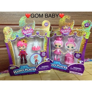 Combo Búp bê Hoàng Tử và Công Chúa Shopkins xứ sở Happy Places