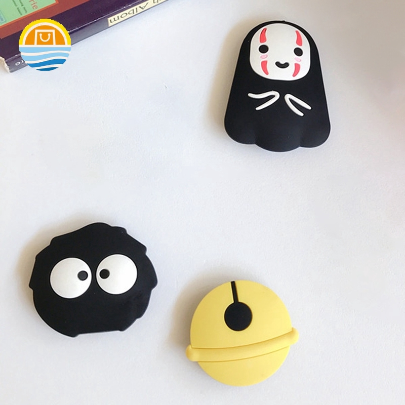 Giá đỡ điện thoại bằng silicone hình hoạt hình đáng yêu cao cấp