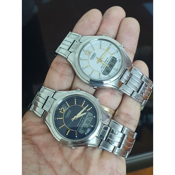 Đồng hồ nam Casio pin năng lượng, hàng si chính hãng
