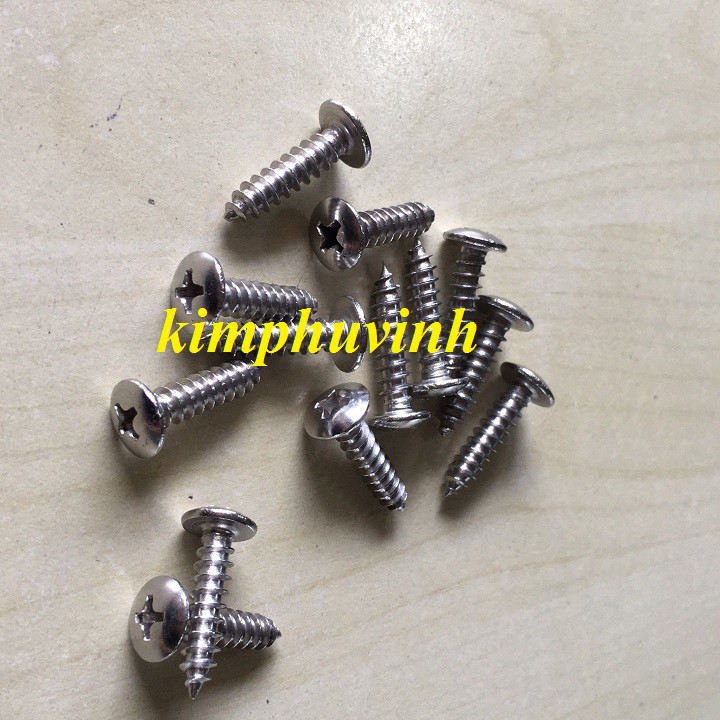 M5x20mm - 50 CON VÍT DÙ INOX - VÍT DÙ BAKE INOX 5x20mm