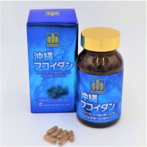 Fucoidan Okinawa - Fucoidan xanh 180 Viên Nhật Bản mẫu mới nhất.