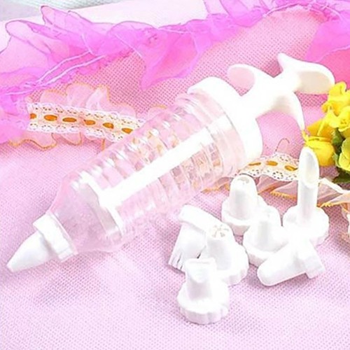 Bình Nước BK Kiểu Dáng Đơn Giản Hiện Đại✿Bộ 8 Đuôi Bắt Bông Kem Trang Trí Bánh