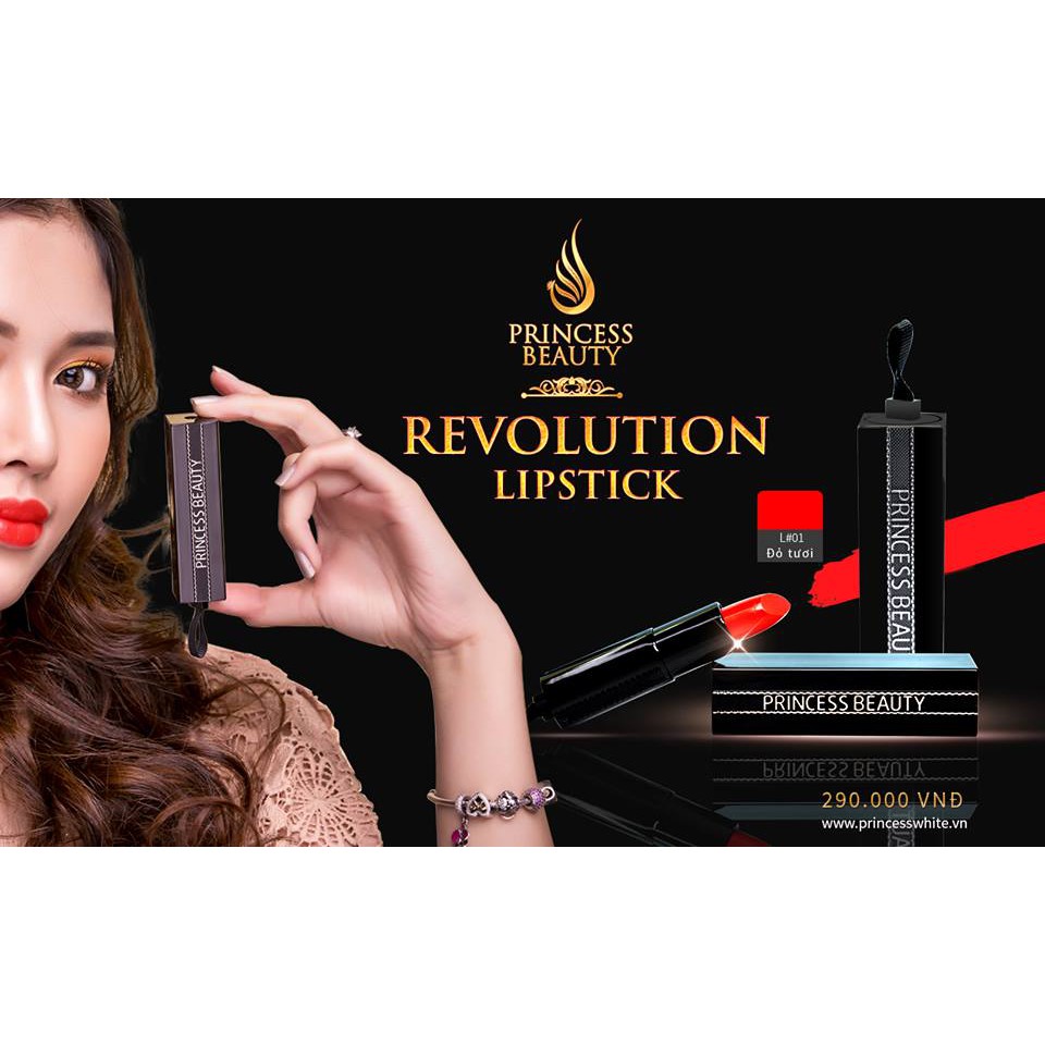 SON MÔI REVOLUTION LIPSTICK - PRINCESS BEAUTY