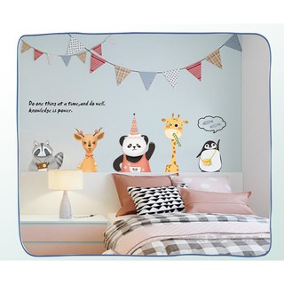 Decal dán tường thú dã ngoại