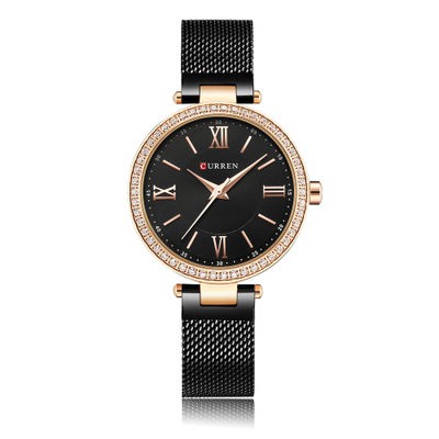 [Mã FAMAYFA2 giảm 10K đơn 50K] Đồng hồ nữ Curren 9011 dây mành cực xinh | BigBuy360 - bigbuy360.vn
