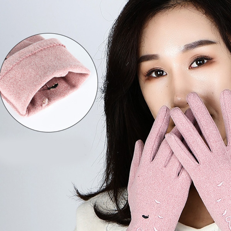 Găng Tay Lái Xe Một Lớp Chống Gió Cảm Ứng Chất Lượng Cao