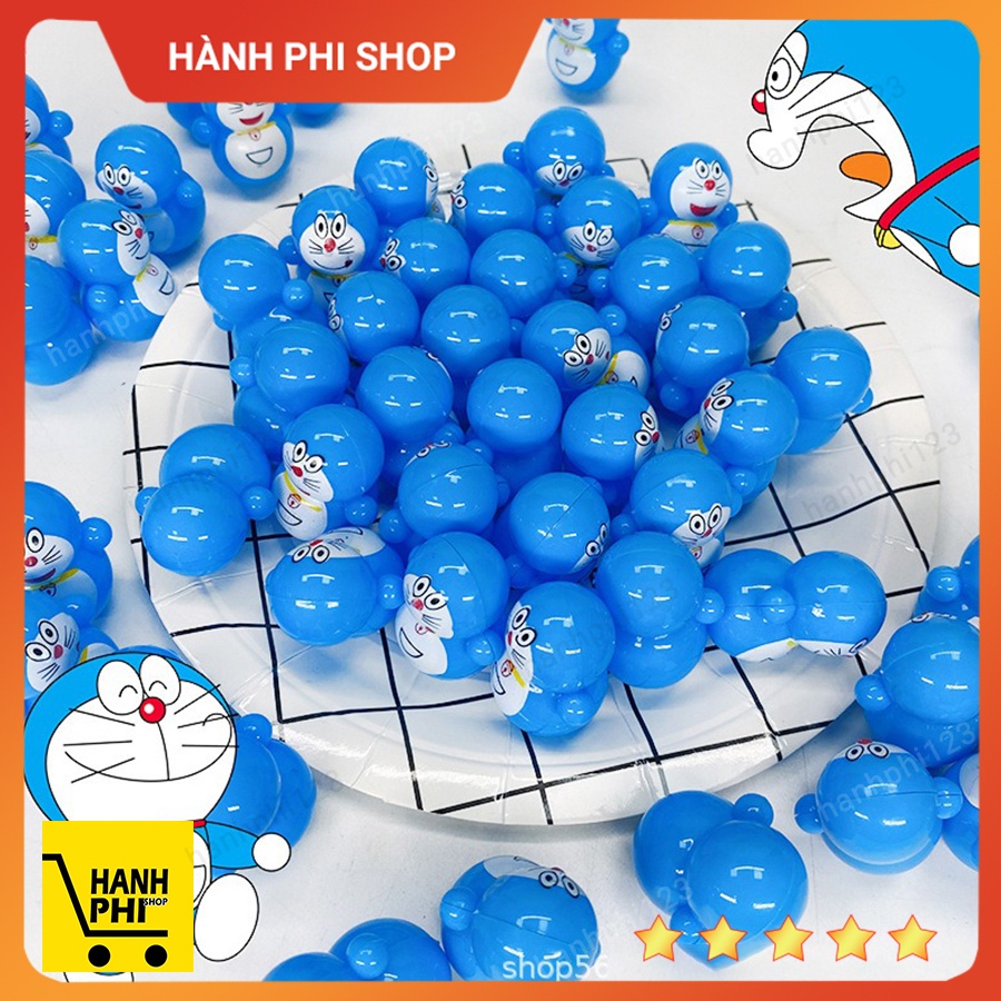 Bộ 10 lật đật mini đồ chơi lật đật tí hon doraemon cho bé cute dễ thương giá rẻ (pikachu, người tuyết, minion)