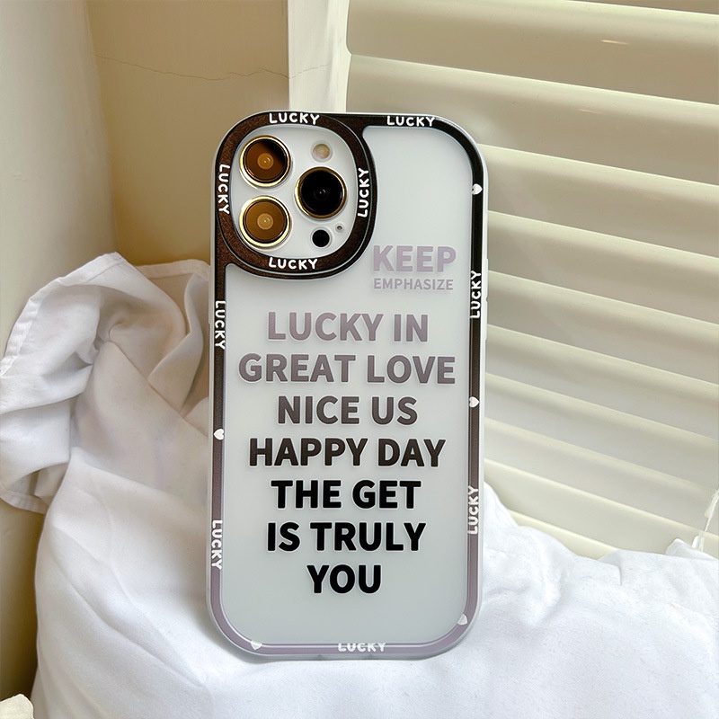 Ốp Điện Thoại In Chữ Hoạt Hình Cho iphone6 / 6splus / 7 / 7plus / 8 / 8plus / x / xs / 11 / 12 / 13 / 14 / pro / max / plus / promax