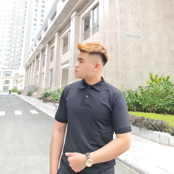 Áo PoLo Nam Cao Cấp Trơn Cotton co giãn 4 chiều vải cá sấu , chât lượng cực tốt , nhiều màu dễ phối đồ