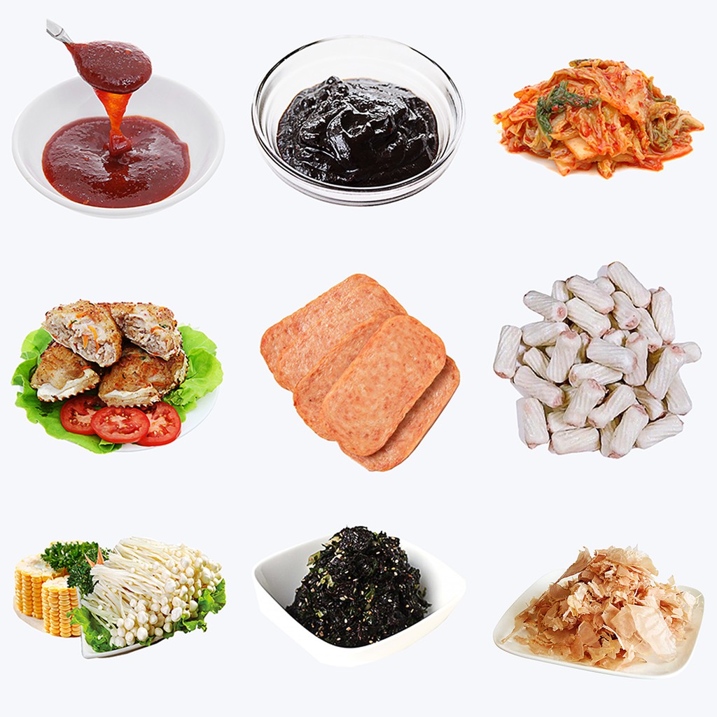 [TOPPING THÊM] - Set lẩu tokbokki Hàn Quốc tự nấu (Giao hàng HCM)