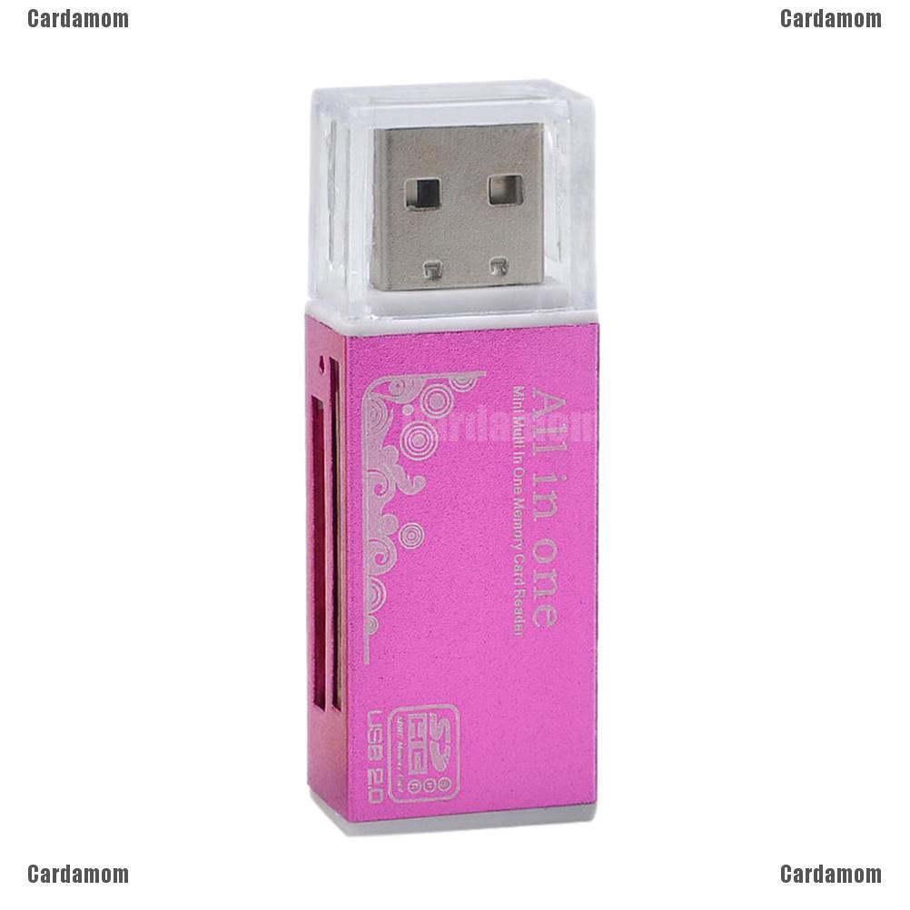 Đầu đọc thẻ nhớ SD SDHC TF M2 MMC MS PRO DUO có giác cắm USB 2.0 | BigBuy360 - bigbuy360.vn