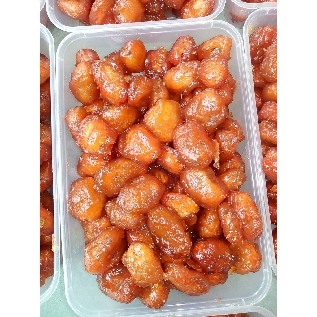 Mứt Chôm Chôm Có Hạt - Hộp 300g - Đặc Sản Bến Tre