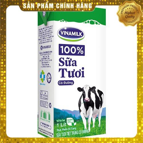 Sữa tươi tiệt trùng Vinamilk hộp 1 lít