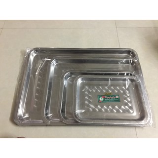 Mâm vuông inox 304 dày cứng cáp bền đẹp