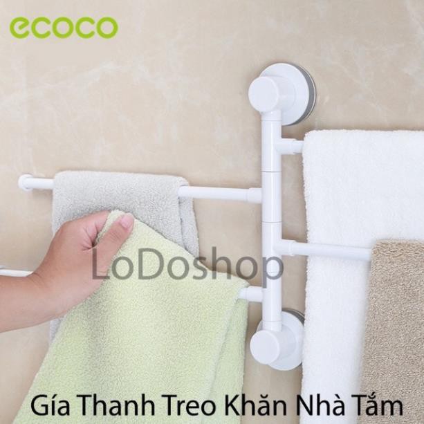 Móc treo khăn tắm 4 nhánh ecoco 1610