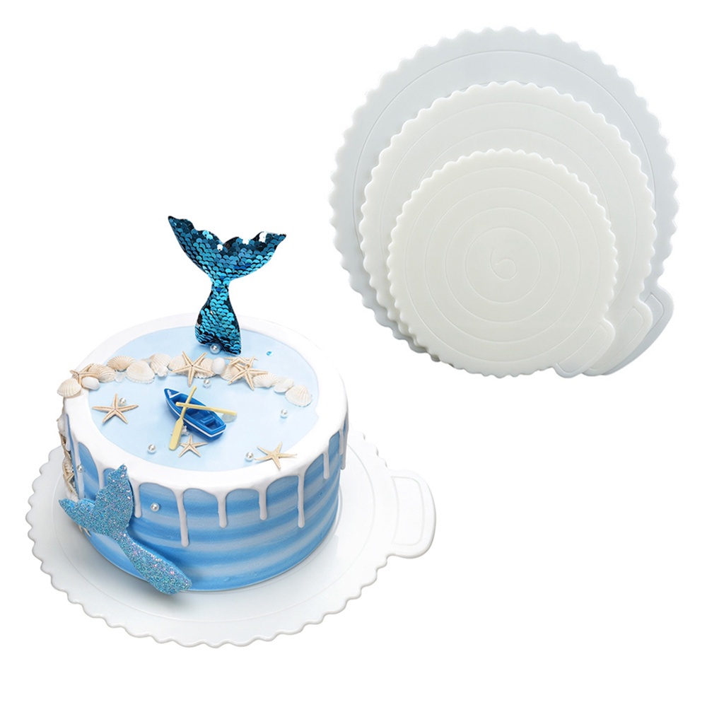 Khay Đựng Bánh Cupcake Hình Tròn 4 / 6 / 8 / 10inch Có Thể Tái Sử Dụng