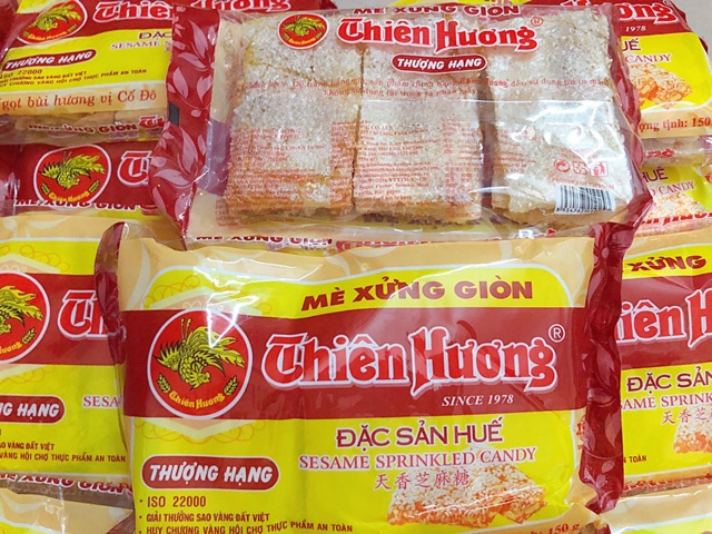 Kẹo Mè Xửng Giòn Thiên Hương 150Gram - ĐẶC SẢN HUẾ