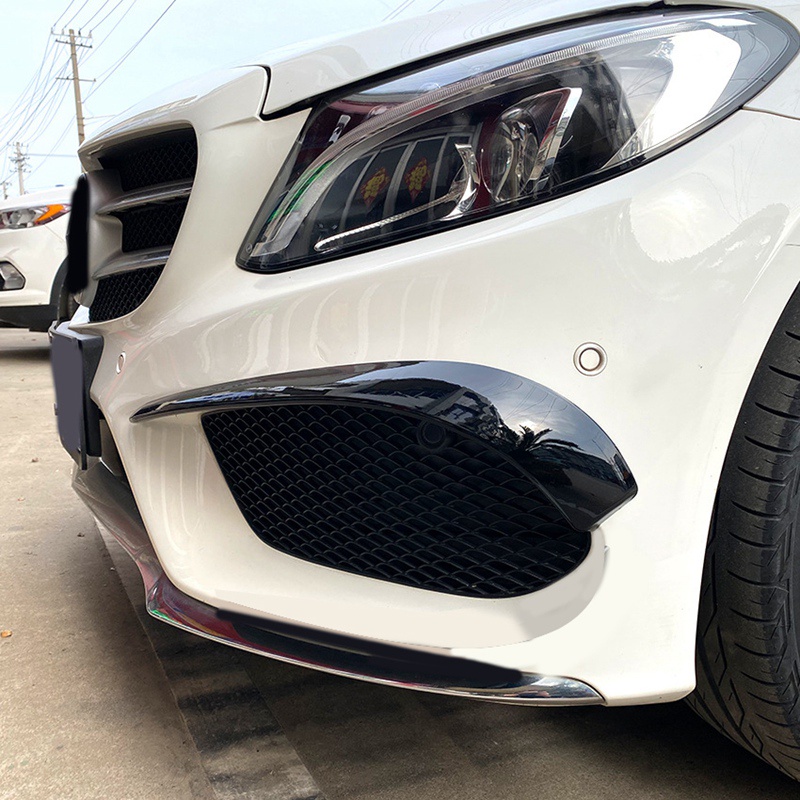 Tấm Chắn Bùn Phía Trước Màu Đen Cho mercedes-benz c-class w205 2015-2019 c200 c43 amg