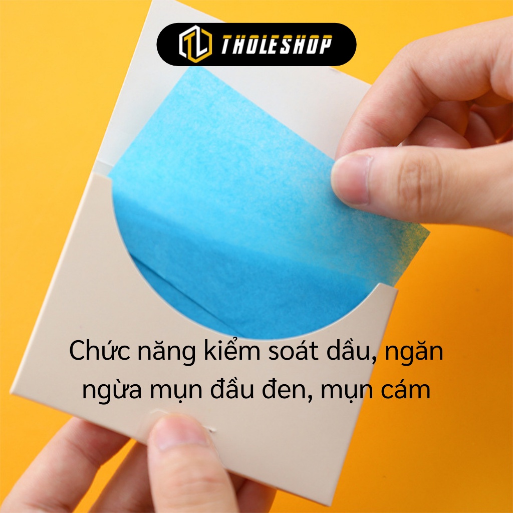 Giấy Thấm Dầu - Hộp Giấy Thấm Dầu Da Mặt 50 Tờ, Giữ Da Sạch, Không Bị Bã Nhờn 7305