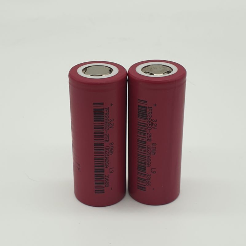Pin 26650 lithium sắt phốt phát 3,2v-3000mAh xả 20c