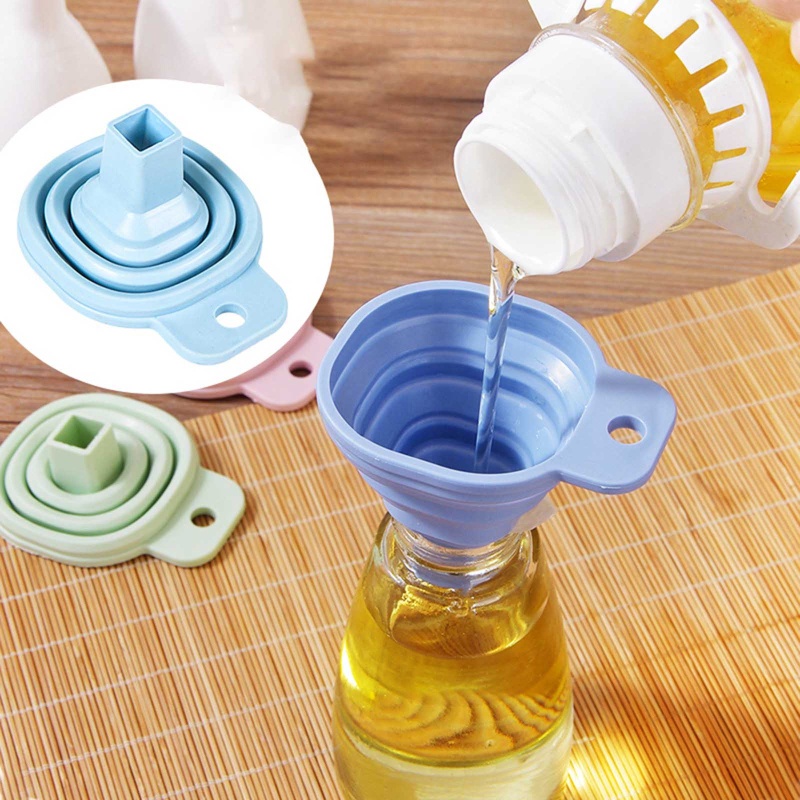 Zone Phễu Nấu Ăn mini Bằng Silicon An Toàn Cho Sức Khỏe Tiết Kiệm Không Gian Dễ Sử Dụng Và Làm Sạch