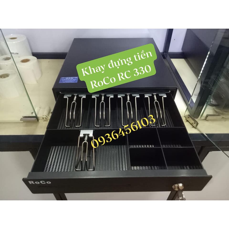 [Xả tồn kho] Khay đựng tiền (Ngăn kéo đựng tiền) thu ngân RoCo RC330 siêu rẻ, bền, đẹp