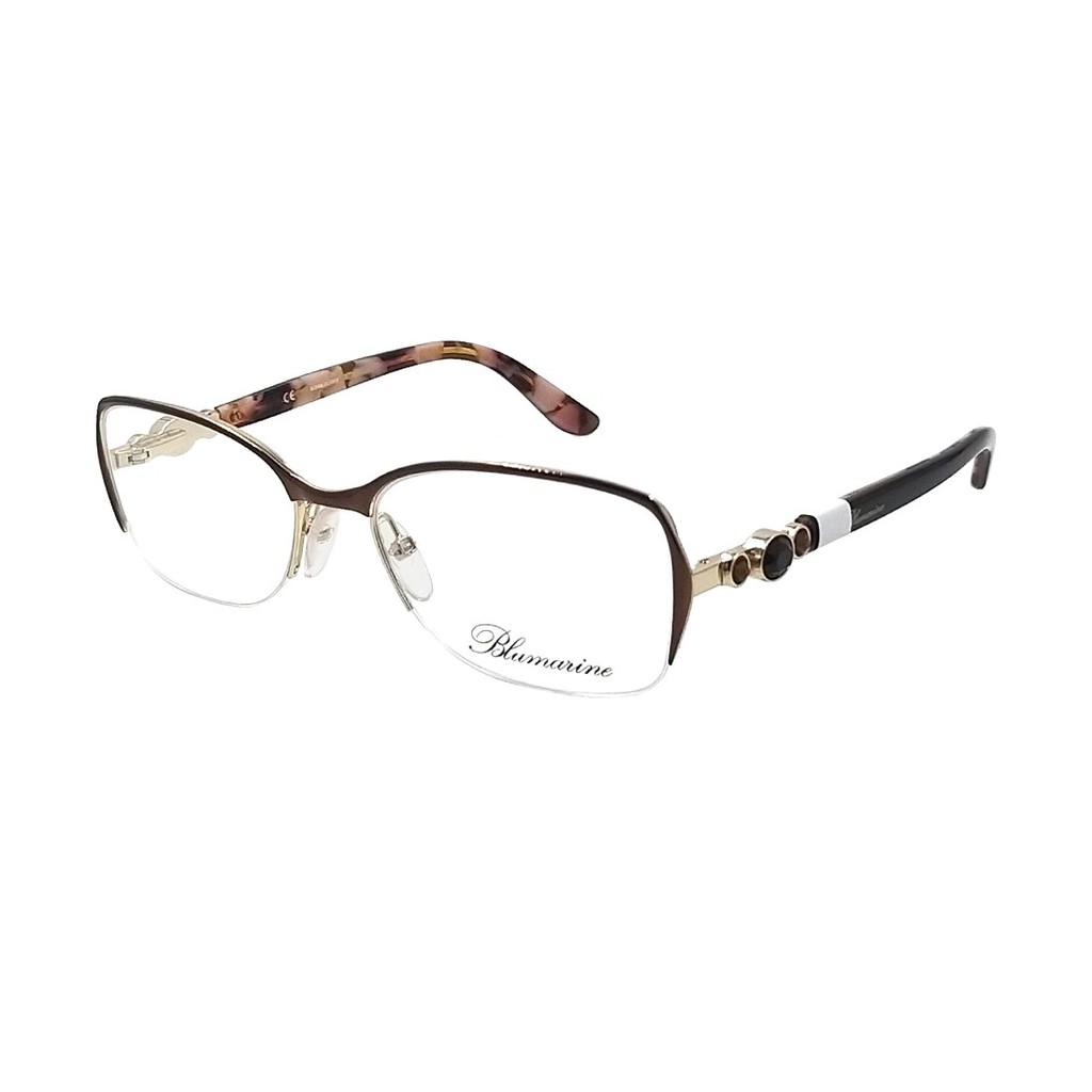 (Hàng chính hãng) Gọng kính nam nữ Blumarine VBM052S 0R26 màu sắc thời trang
