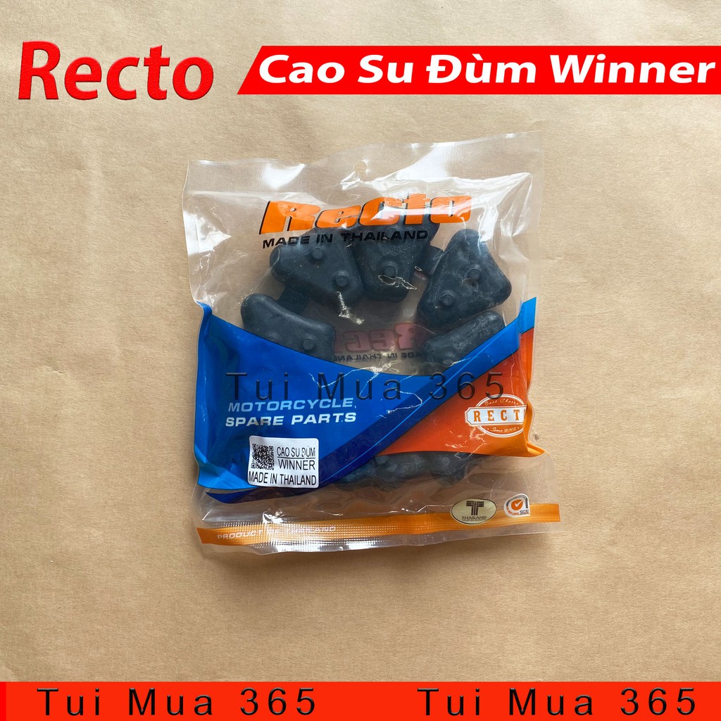 Cao su đùm Recto cho Exciter 135, Winner, Raider xăng cơ và Raider Fi - Made in Thailan