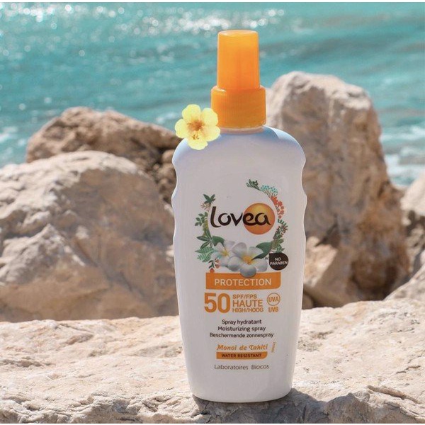 {Thanh Lý} Chống Nắng Dạng Sữa SPF 50 Lovea Spray Hydratant Haute Protection 200ml