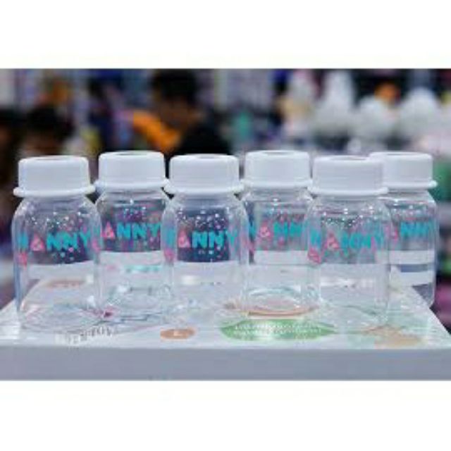 Bộ 3 bình trữ sữa Nanny 125ml - Thailand