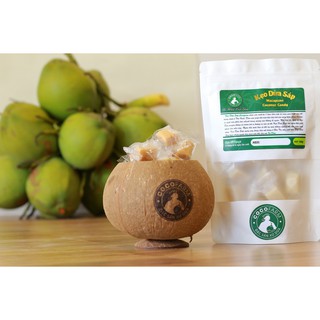 Kẹo Dừa Sáp Bịch Zip 180g Cocofarm