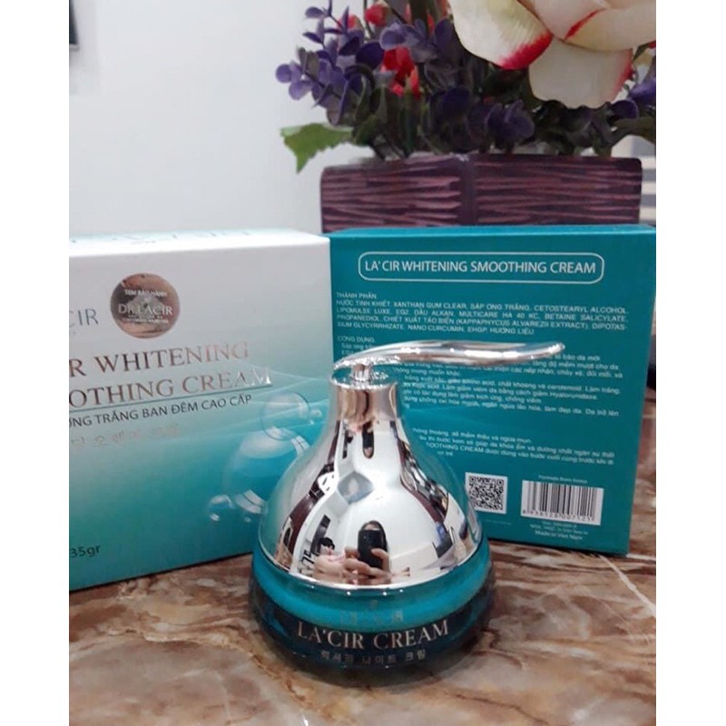 [hộp 35gr] KEM DƯỠNG TRẮNG DA BAN ĐÊM CAO CẤP DR.LACIR
