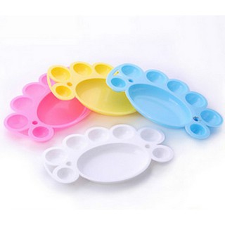 Bảng pha màu sơn móng tay bằng acrylic nhiều màu sắc