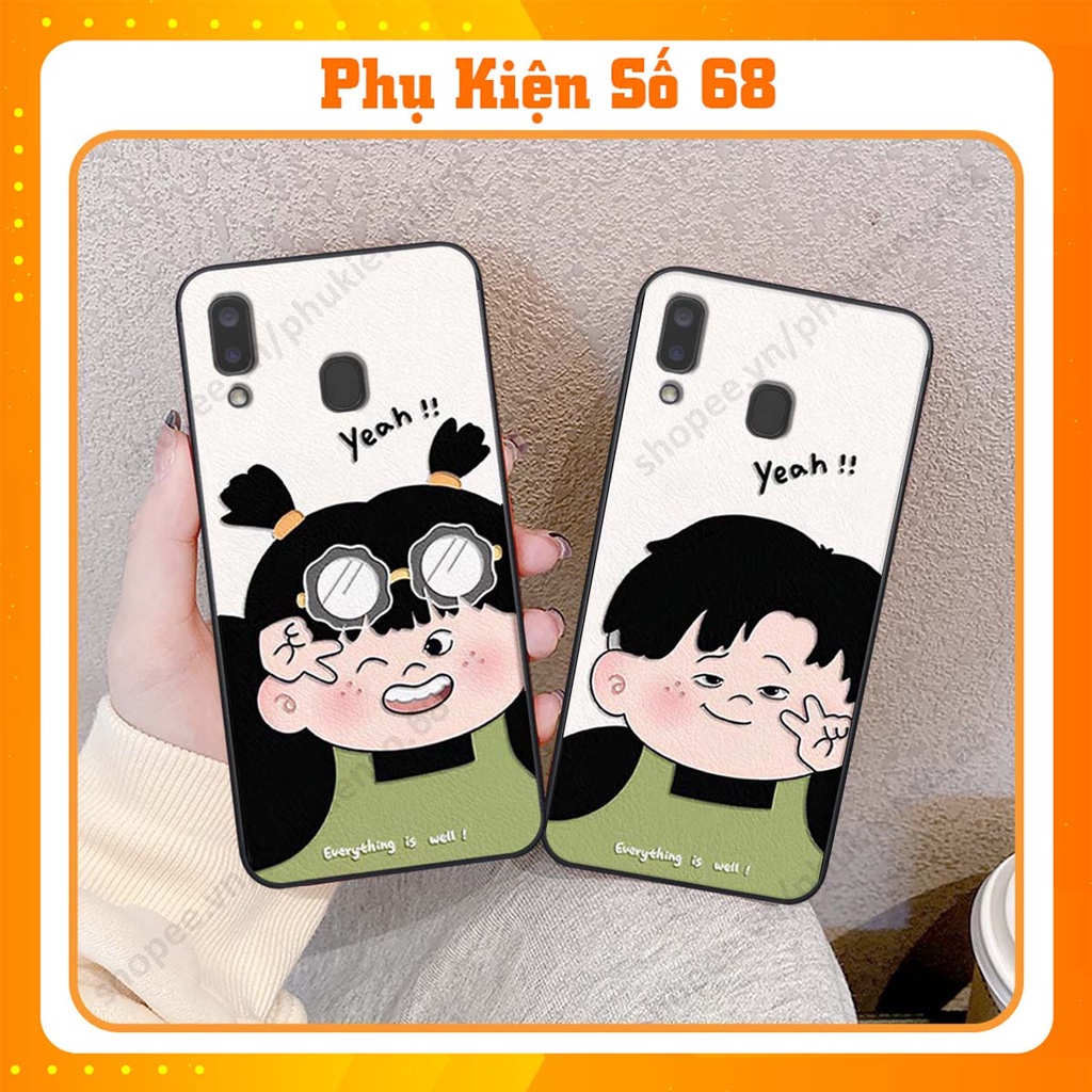 Ốp lưng Samsung A20 / A30 ốp điện thoại đôi, couple case, đáng yêu cute