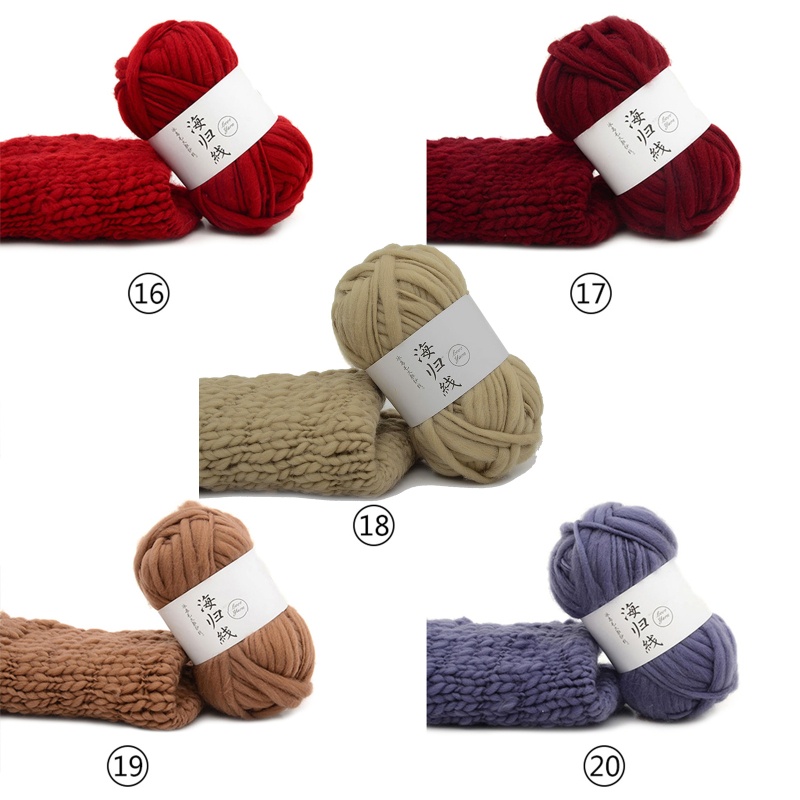 Cuộn Len Đan Mềm Mại Tự Nhiên Dùng Làm Khăn Choàng / Áo Len DIY