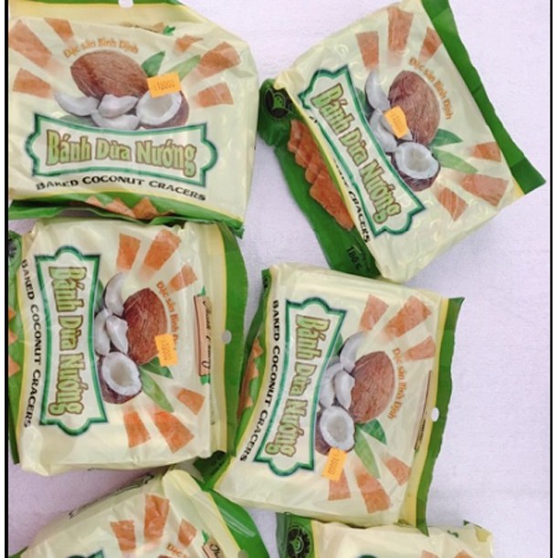 Bánh Dừa Nướng Bình Định Gói 200g | BigBuy360 - bigbuy360.vn