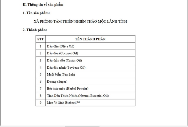 Xà Phòng Thiên Nhiên Thảo Mộc Thủ Công