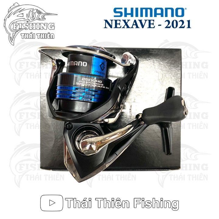 Máy Câu Cá Shimano Nexave 2500HG 2021 Hàng Chính Hãng Malaysia