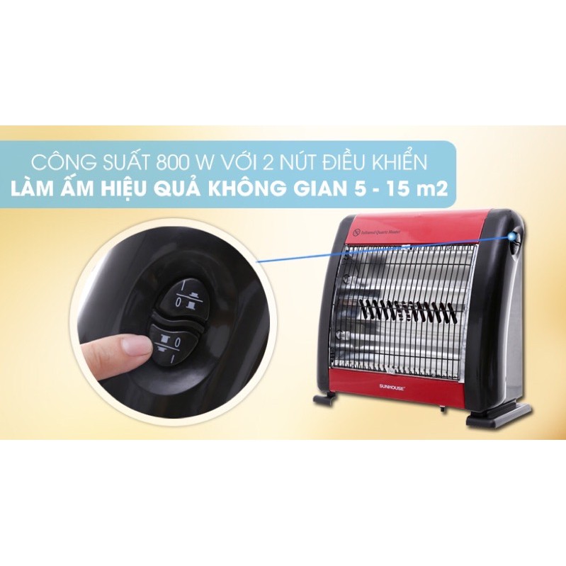 [Bảo Hành Lỗi 1 Đổi 1 trong 1 tuần] SƯỞI ĐIỆN HỒNG NGOẠI SUNHOUSE SHD7013 Hàng chính hãng giá rẻ